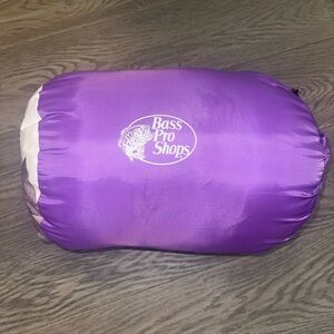 Purple kids sleeping bag